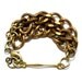 triple crescent bracelet