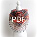 PDF CROCHET PATTERN pattern for scarf, shawl, Tutorial,