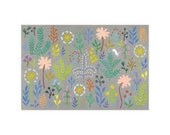 Illustrated Notecard // Field Romp // Folio set of 6 Cards