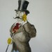 Dapper Gentleman Watercolor / Vintage 1960s Signed Art Work