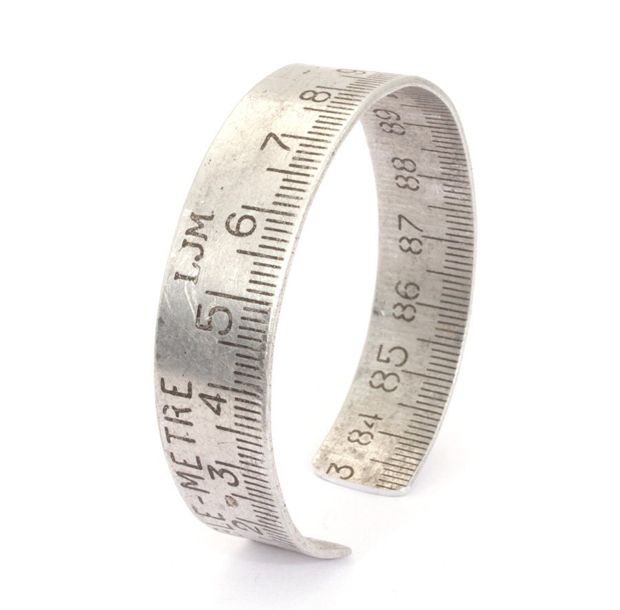 Vintage LJM Metre Ruler Bangle