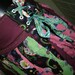 DIA los M U E R T O S - Festival Tattered Pixie Bustle Corset Belt Tutu Skirt Tribal Fairy