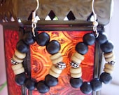 Bois Noir Beaded Earrings