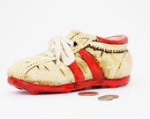 Vintage Sneaker Bank / Vintage Shoe Coin Bank