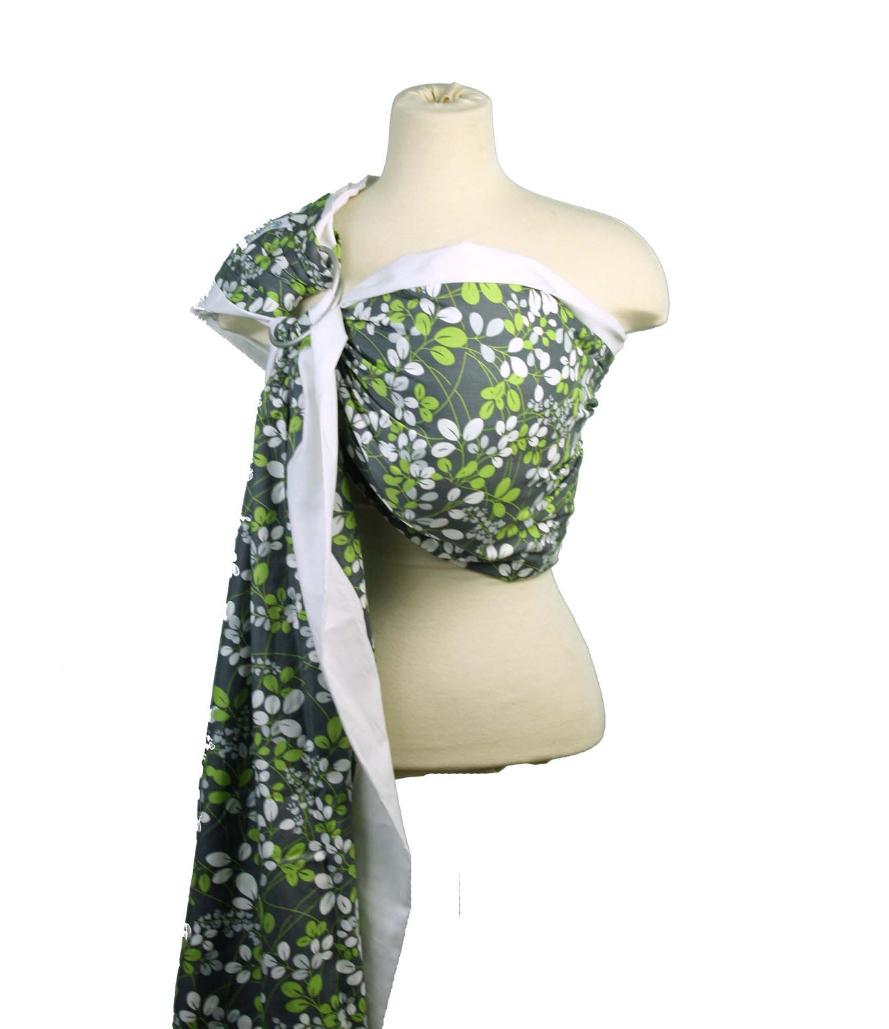 Prestige Ring Sling Baby Carrier - Fabulous Foliage - Instructional DVD Included - FAST SHIPPING