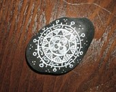 Hand Painted Stone-mandala