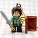 Frodo Baggins Bookmark, made from NEW LOTR LEGO (r) Minifigure