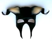 Minotaur Leather Mask (version 2)