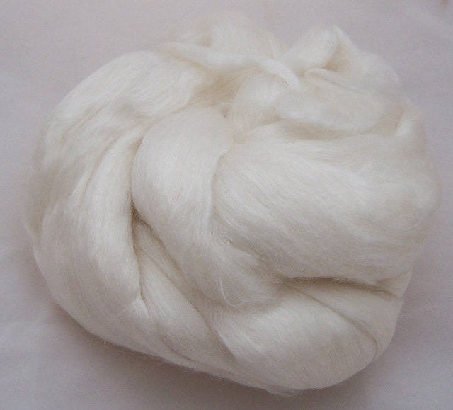 50/50 Merino Silk Brick Undyed - Half Brick - 2.2 oz