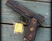 Steampunk cyber shot gun Victorian sci-fi pirate BB Airsoft  Spring GUN---ZOMBIE killer-- Mini Vampire