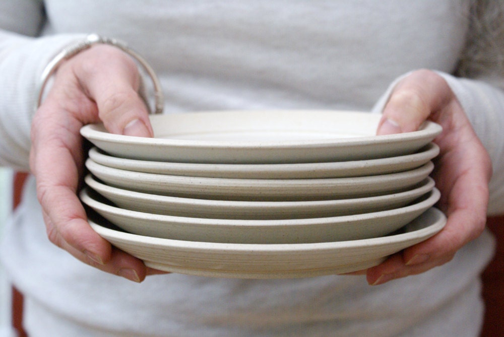 Made to order - a set of six custom side plates for your home