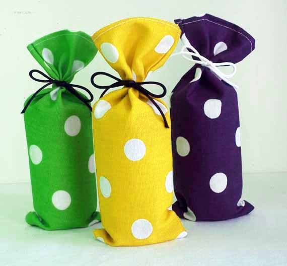 Party Favors, Candy Bags, 10 Favor Bags in Bright Candy Colors, Baby Shower Favors, Birthday Party Gifts, Thank You Gift