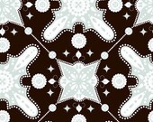 Ty Pennington Impressions Moorish in Espresso fabric by the yard