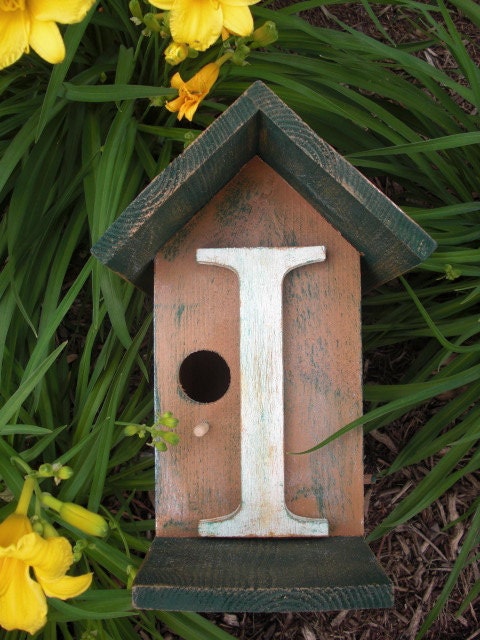 Birdhouse - Letter I for Irish