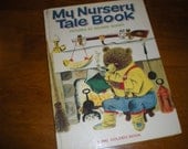 A Golden Book by Richard Scarry "My Nursery Tale Book" hardcover 1960's VINTAGE BOOK