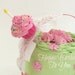 Birthday Headband cupcake with candle graet as birthday party hat  ,Halloween cupcake costume photo prop ,baby headband first birthday party
