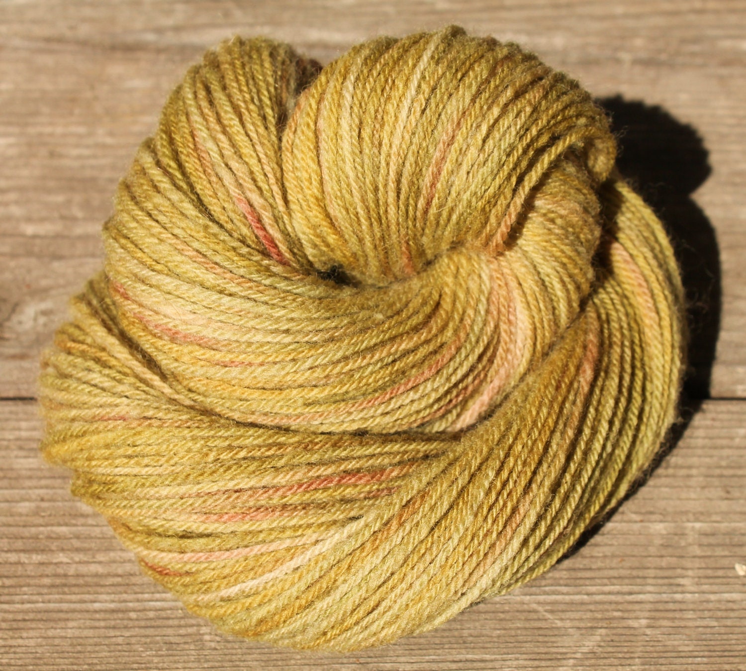 Rimrock - CVM/Kid Mohair 3-ply fingering wt. Handpaint Dijon and Cranberry