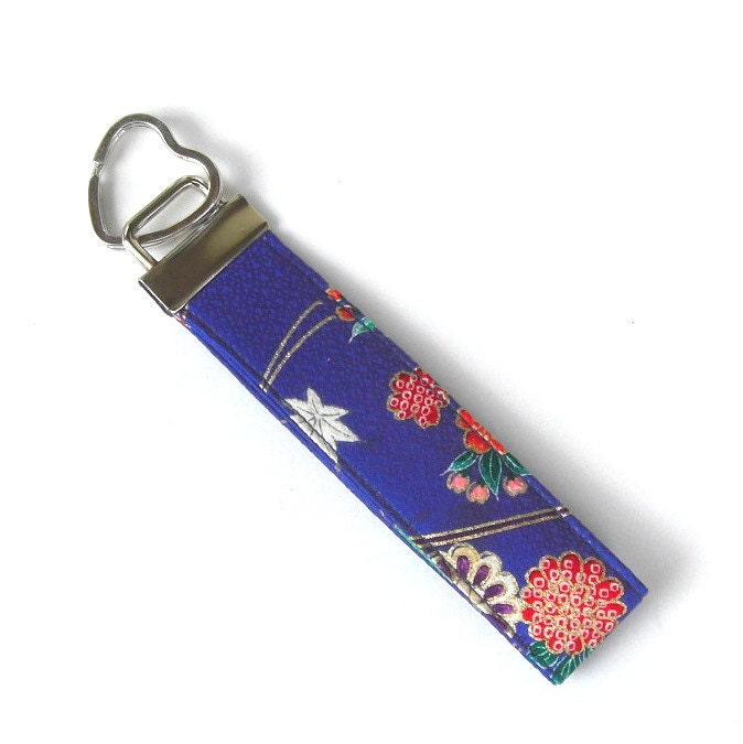 Blue Silk Kimono Key