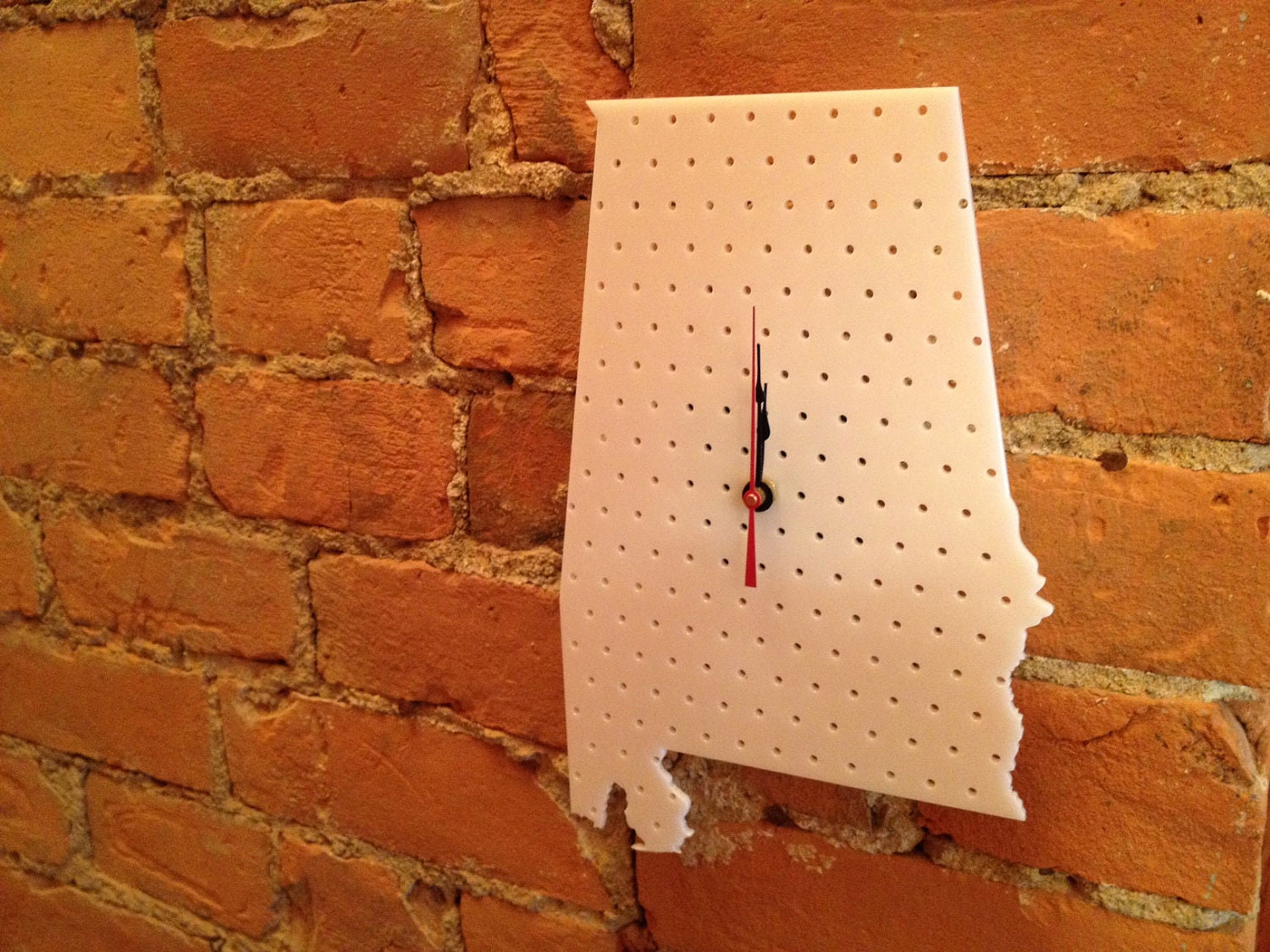 Laser Cut Alabama Wall Clock