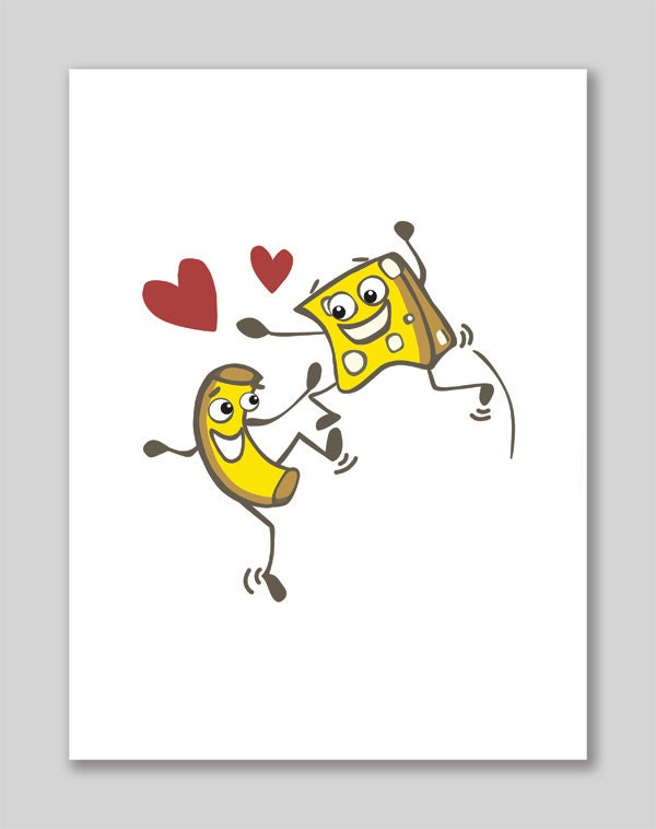 I Love Mac and Cheese Print