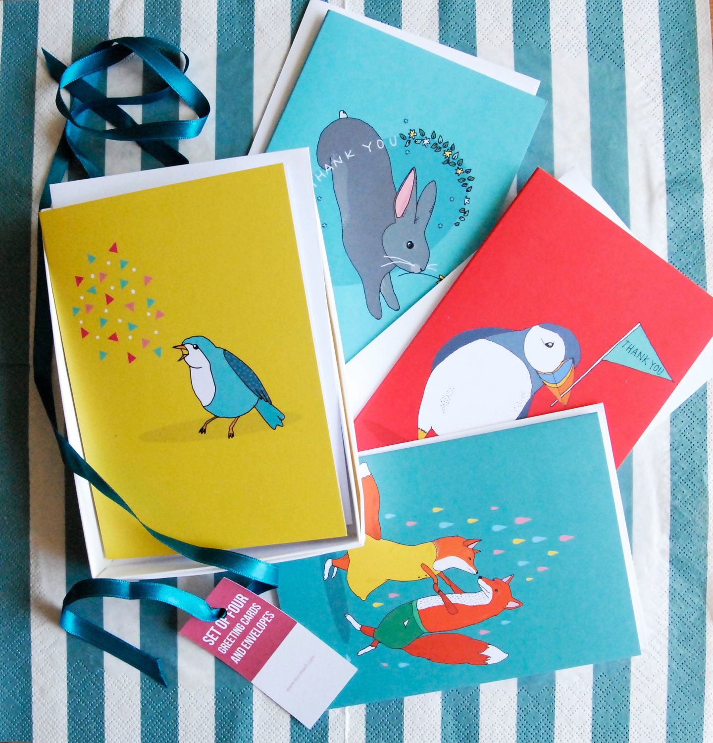 Greeting Cards Boxset  - Set of Four