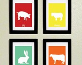 Printable Farm Animal Children's Prints 5x7 Il_170x135