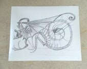 11x14 Print of Gaudi's Dragon Gate