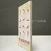 Sun Salutation / 12 basic Yoga postures - 18x24 Canvas Print