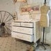 Painted Cottage Chic Shabby Pink Romantic Dresser DR414