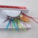 Rainbow Star Feather Eyelashes