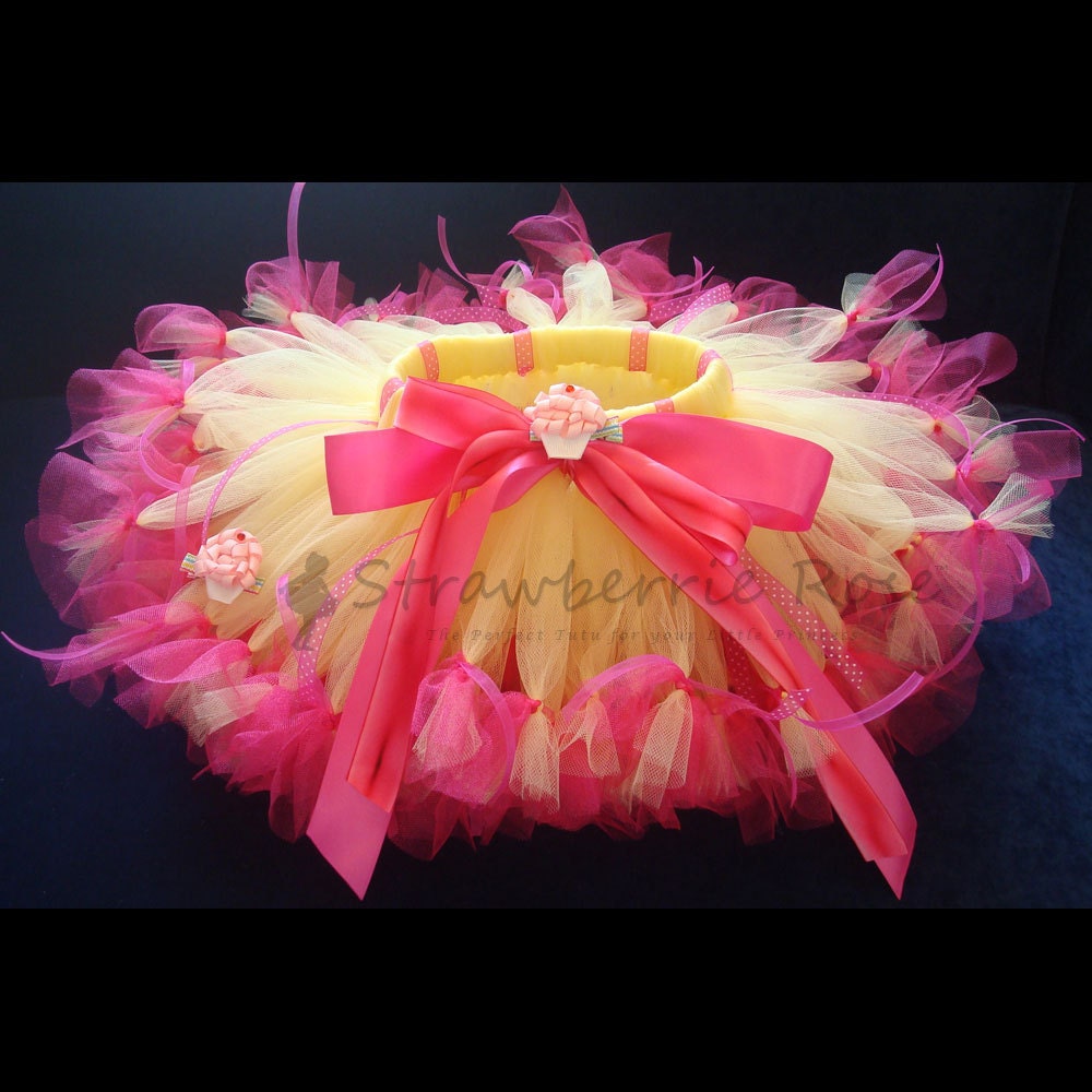 Sweet Strawberrie Lemonade Birthday Tutu Set