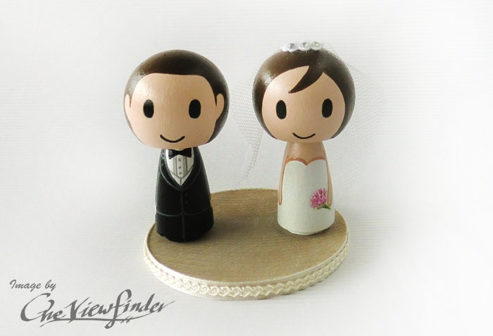 2.75 inches Big Customise Wedding Cake Topper