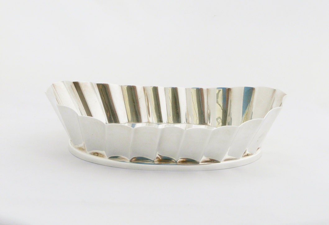 Brazilian Modernist Silver Bowl