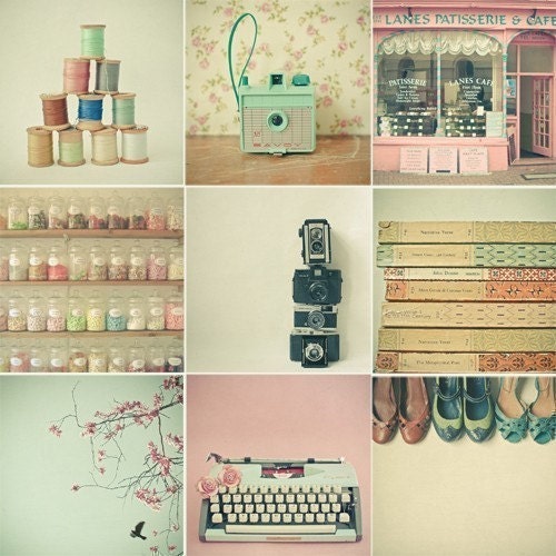 Set of Nine 4x4" Mini Prints - Your Choice