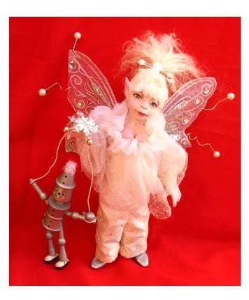 Pandora Puppet Master OOAK Fairy Fairies Art Dolls NEW Sculpture Fantasy Polymer Clay