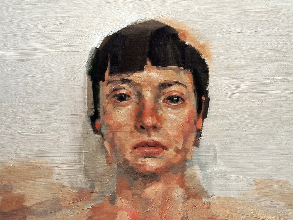 The Other World, Large Digital Art Print of Original Oil Painting