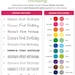 Design it yourself - Toile water bottle labels - Choose your own font and colors - Set of 15