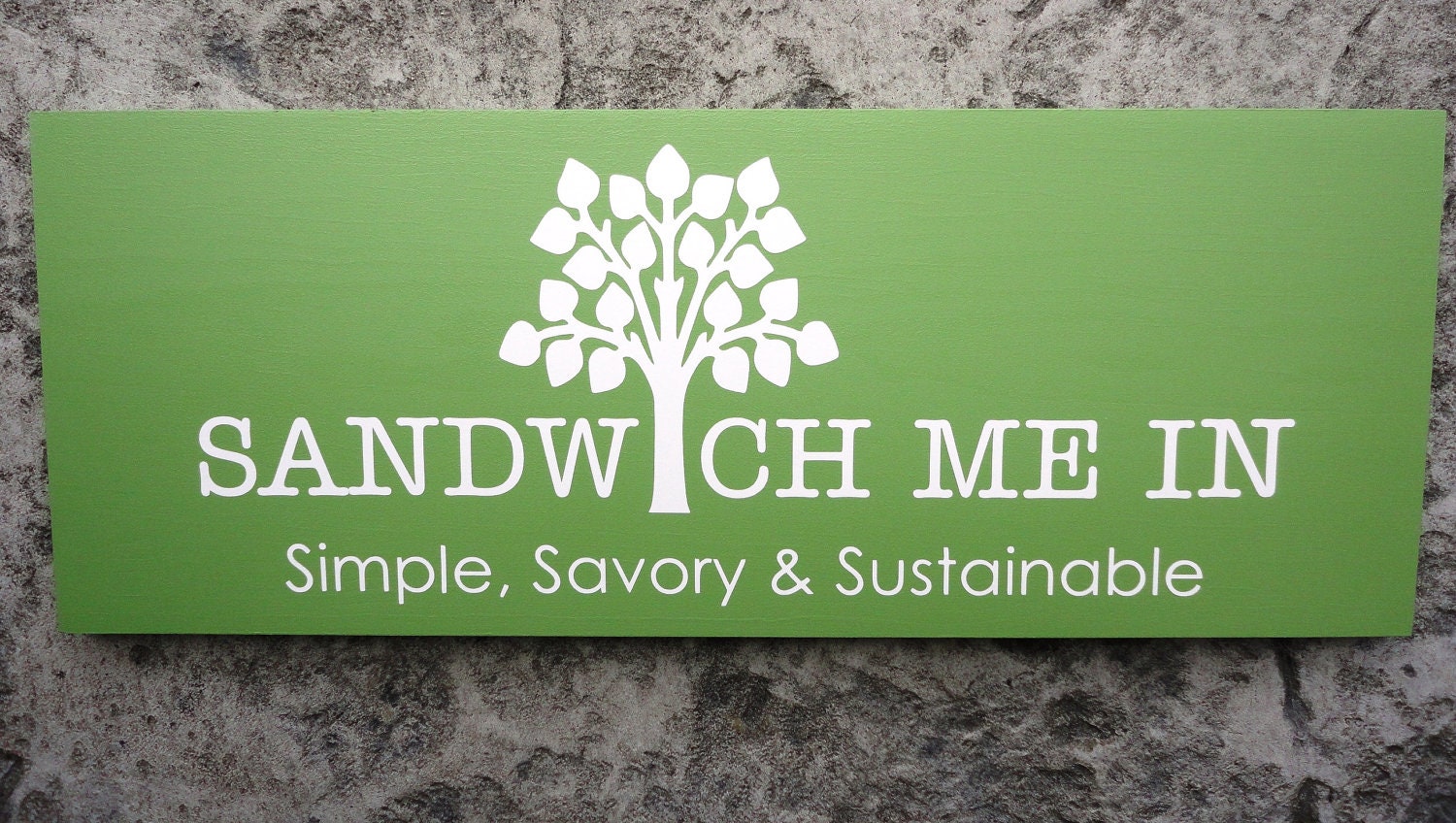Logo Sign, Custom Business Sign, Advertisement Sign, Logo Advertisement.  Vendors and Craft Shows. Crisp Paint, 10 X 24 inches, 1-Sided.