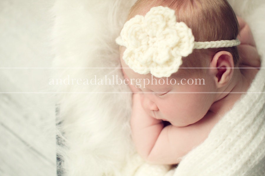 Newborn Crochet Headband