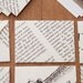 Vintage Recycled Book Envelope Set- Mini