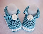 Crochet Baby Booties - Baby Ankle Boots ready to wear (0-3 months)
