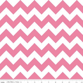 Chevron Cotton by Riley Blake Designs - Medium Chevron Hot Pink C320-70