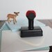 Custom Rubber Stamp - Eco Mount Address Stamp - Type & Bird