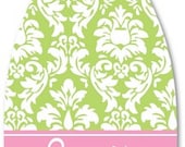 Personalized Wine Sleeve - Damask