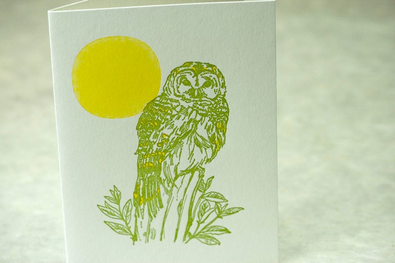 Letterpress Illustrated Series Card Pack- Seasons