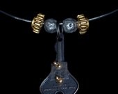 Steampunk Industrial Chic Key to my Imagination Choker Necklace