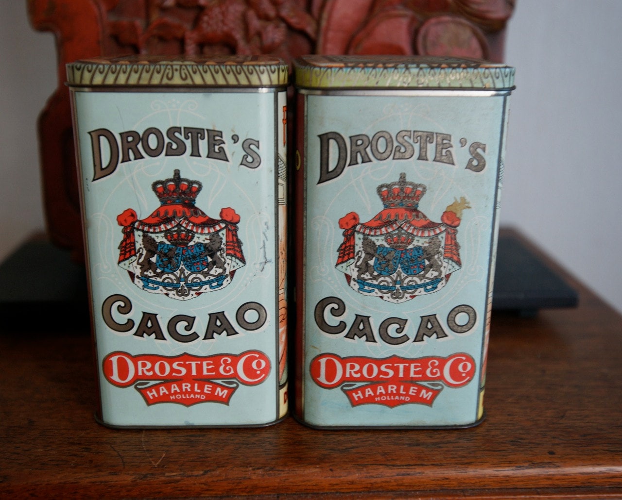 1930s Dutch chocolate tins