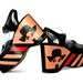 70s CHARLIE CHAPLIN vintage Iconic & Classic vegan vinyl wedge platform shoes