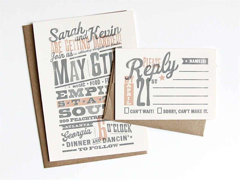 Custom (From Scratch) Wedding Invitation Design