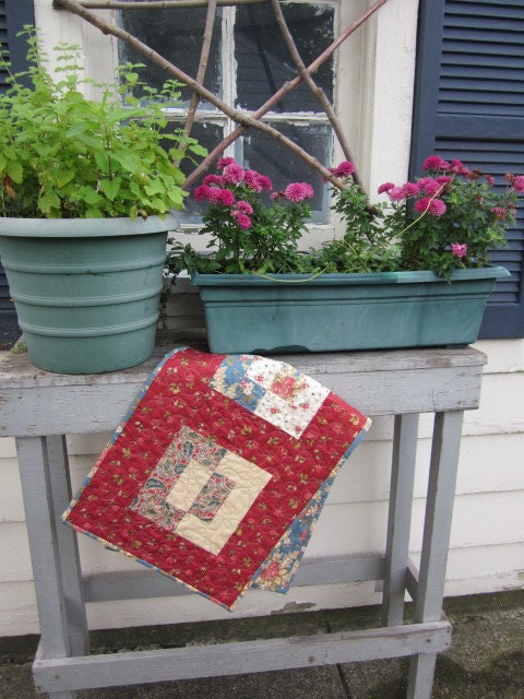 Broken Boxes Quilted Table Runner